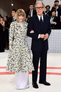 Met Gala 2023 - Anna Wintour, diretora-executiva da Vogue americana.